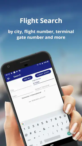 LAX Airport Flight Information screenshot