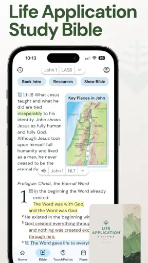Life Application Study Bible screenshot