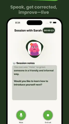 LingoTok - AI Language Tutor screenshot