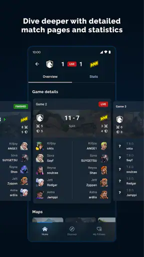 Liquipedia: Esports Tracker screenshot