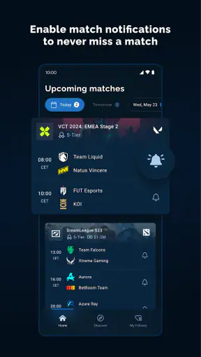 Liquipedia: Esports Tracker screenshot