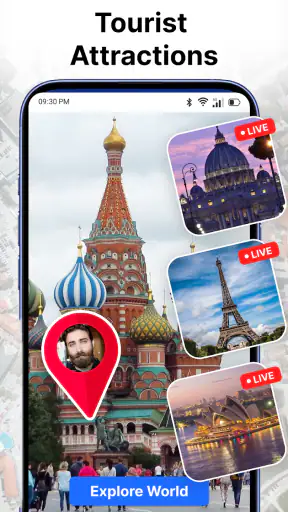 Live Earth Map Satellite View screenshot