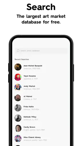 LiveArt: The Art Market App screenshot