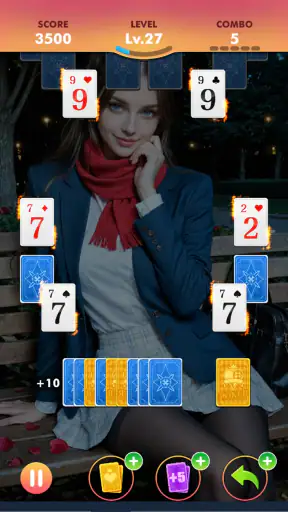 Lovely TriPeaks Solitaire screenshot