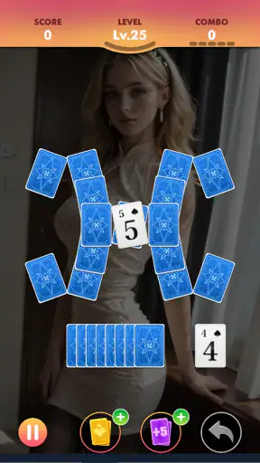 Lovely TriPeaks Solitaire screenshot