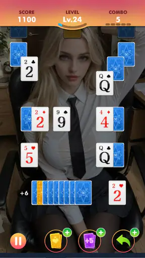 Lovely TriPeaks Solitaire screenshot