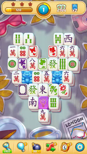 Mahjong City Tours 클래식 마작 screenshot