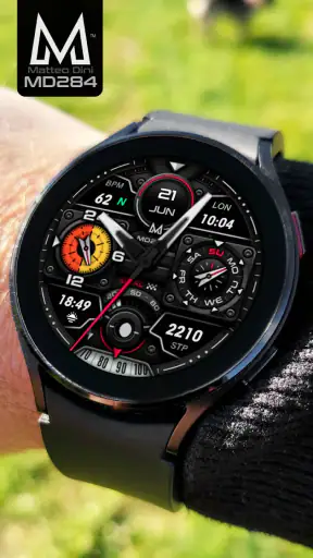 MD284 Analog watch face screenshot