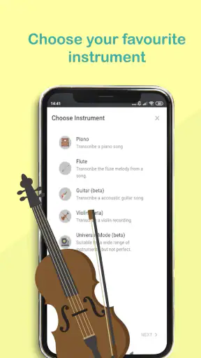 Melody Scanner screenshot