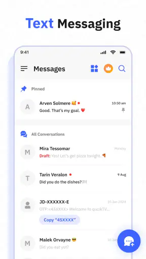 Message App: SMS Messenger screenshot