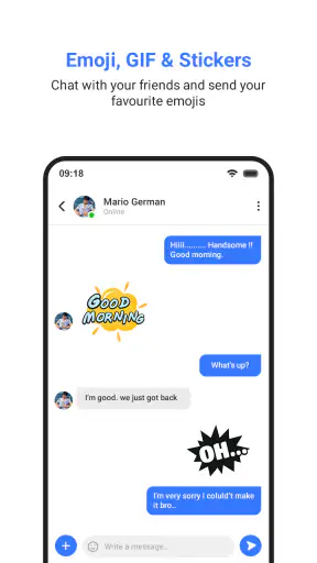 Messages screenshot
