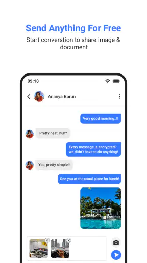 Messages screenshot