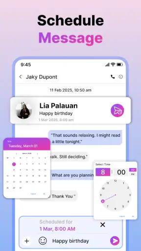Messenger : SMS Texting Home screenshot
