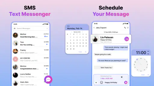 Messenger : SMS Texting Home screenshot