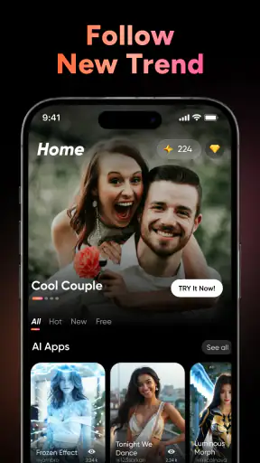 MidnightaVid AI:Ai Video Maker screenshot