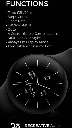 Minimal & Simple Watch - RE screenshot