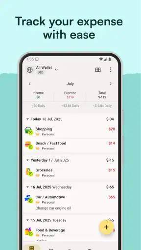 Money Tracker: 가계부, 돈 관리 screenshot