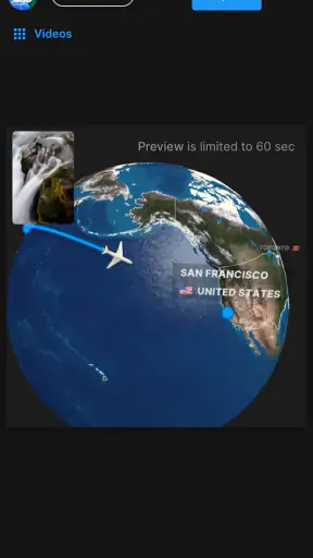 Mult.dev Travel Map Animations screenshot