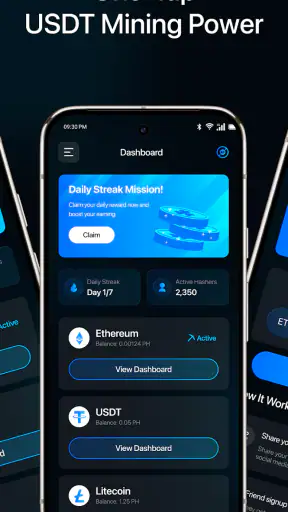 Multi Rig : Coins Cloud Mining screenshot