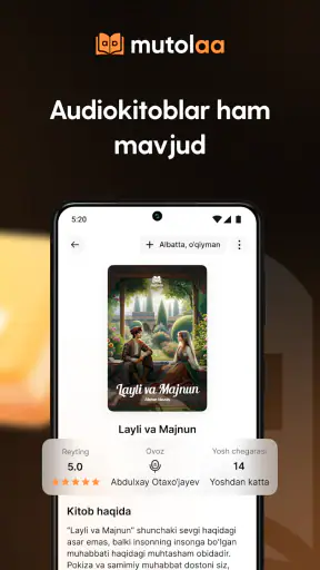 Mutolaa screenshot