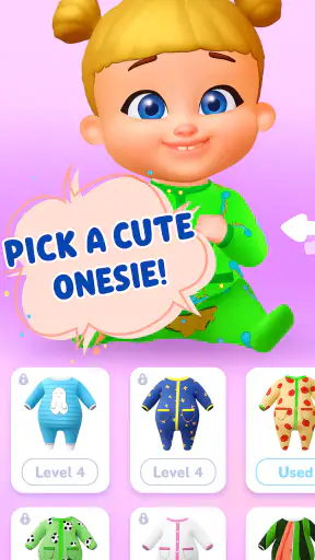 My Baby Care - 옷 입히기 게임 screenshot