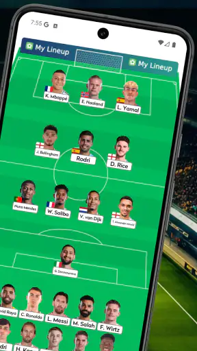 My Lineup: 라인업 빌더 screenshot