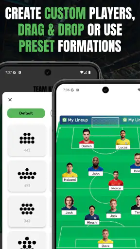My Lineup: 라인업 빌더 screenshot