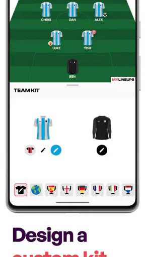 MyLineups - Lineup Builder screenshot