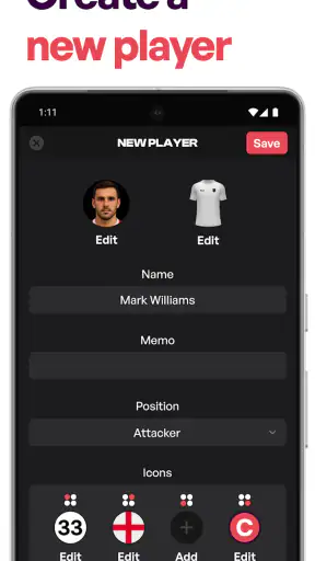 MyLineups - Lineup Builder screenshot