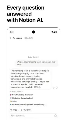 Notion: 노트, 작업, AI screenshot