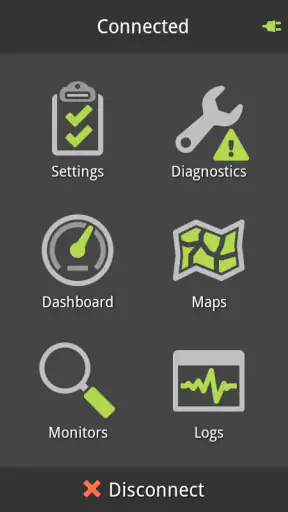OBDLink (OBD car diagnostics) screenshot