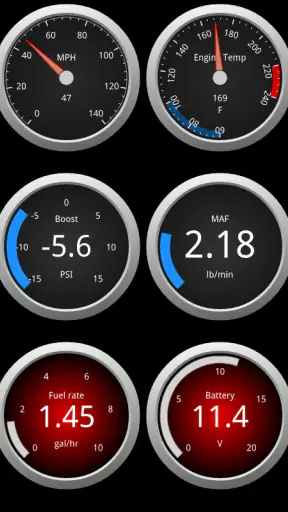 OBDLink (OBD car diagnostics) screenshot