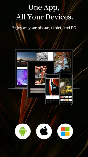 OneLine：EXIF Frame & Watermark screenshot