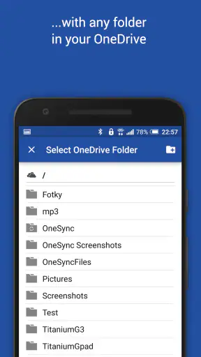 OneSync: Autosync for OneDrive screenshot