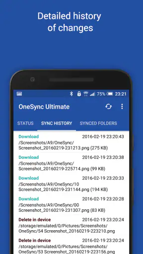 OneSync: Autosync for OneDrive screenshot