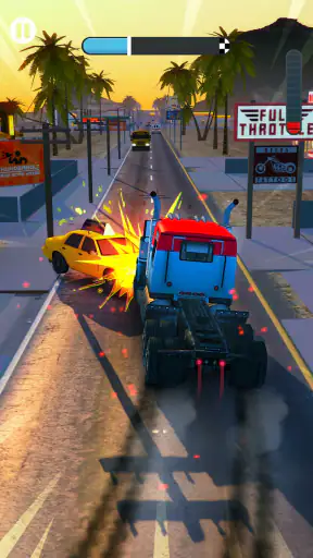 Overtake Rush 3D : 자동차 게임 screenshot