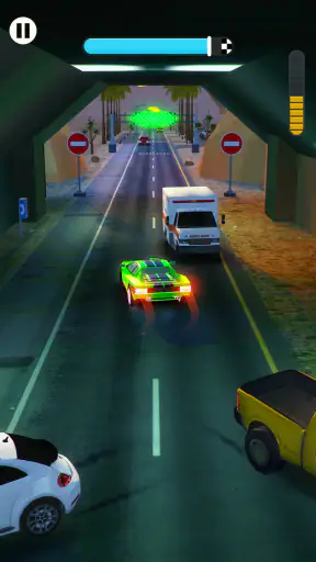 Overtake Rush 3D : 자동차 게임 screenshot