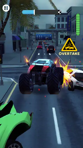 Overtake Rush 3D : 자동차 게임 screenshot
