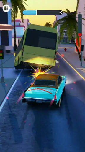 Overtake Rush 3D : 자동차 게임 screenshot