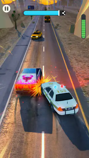 Overtake Rush 3D : 자동차 게임 screenshot