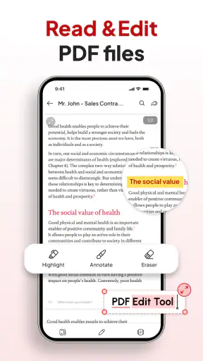 PDF Reader – Document Editor screenshot