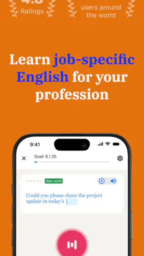 PeakTalk: Job-specific English screenshot