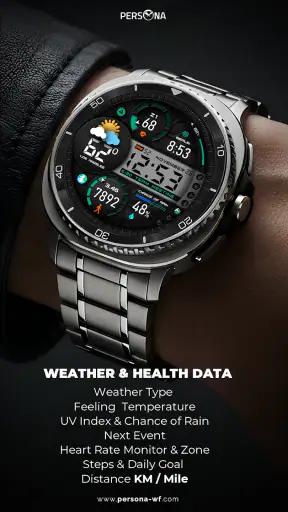PER9 Sport Watch Face Mesa screenshot