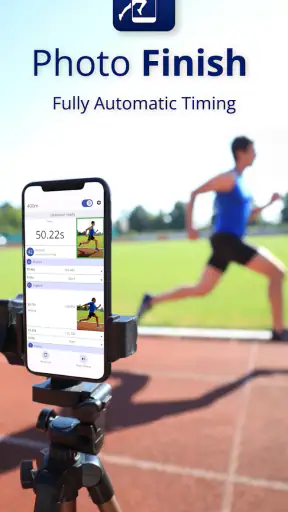 Photo Finish: Automatic timing screenshot