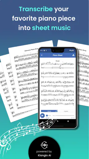 Piano2Notes-피아노 음악을 음표로 변환 screenshot