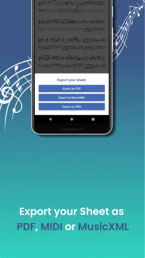 Piano2Notes-피아노 음악을 음표로 변환 screenshot
