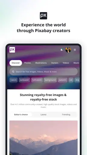 Pixabay screenshot