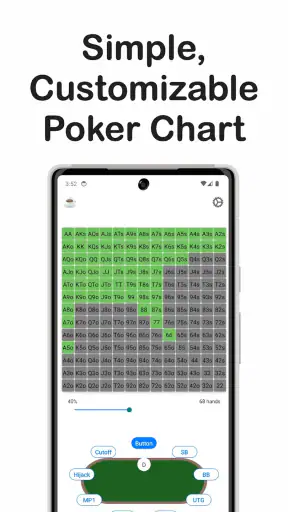 Poker Range Calculator screenshot