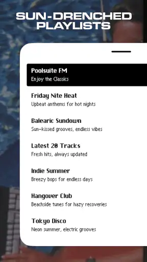 Poolsuite screenshot