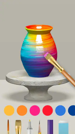 Pottery Master: 편안한 도예 screenshot